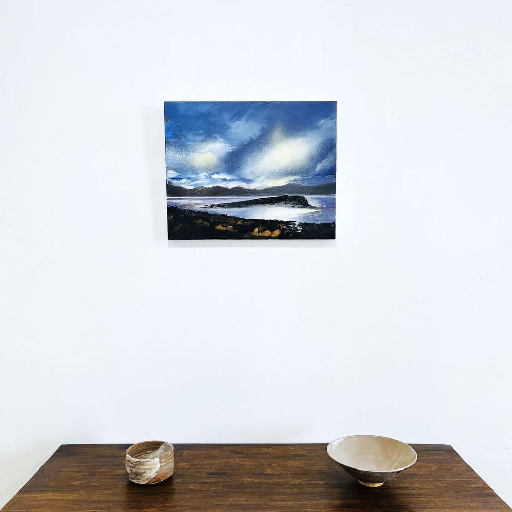 'Eorsa, Loch na Keal, Mull' by artist Shazia Mahmood